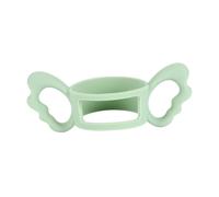 1 Pc manejar mango extraible biberones Biberón con agarre mango práctico asa de biberón empuñadura de biberón agarre del mango del alimentador mango de biberón gel de sílice Green ANDRESLAD