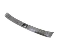 1 PC para RAV4 RAV 4 2019-2024 Puerta Trasera Coche Placa Umbral Puerta Almohadilla Protectora Cubierta Parachoques Maletero Trasero Moldura Acero(Steel Black)