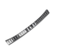 1 PC para RAV4 RAV 4 2019-2024 Puerta Trasera Coche Placa Umbral Puerta Almohadilla Protectora Cubierta Parachoques Maletero Trasero Moldura Acero(Steel Carbon Fiber)