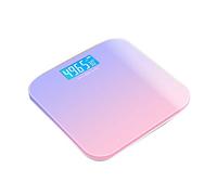 1 PC pesando escala de vidrio templado azul película LCD pantalla funciona con pilas púrpura