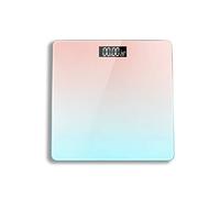 1 PC pesando escala de vidrio templado azul película LCD pantalla funciona con pilas rosa
