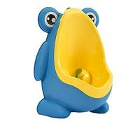 1 Pc urinario inodoro suspendido entrenamiento para ir al baño pegatinas orinar animal niño entrenando al baño orinal de pie lindo herramienta la orina entrenador niño pequeño rana