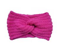 1 PC Vintage Knitted Twisted Hairband, Warm And Stylish For Autumn And Winter, Perfect For Daily Street Wear(Pink)