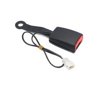 1 Pcs Car Front Seat Belt Lock Buckle Socket Camlock Plug Connector Warning Cable