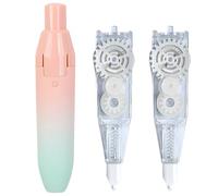 1 Pcs Celo Doble Cara, Viene con 2 núcleos de repuesto., Pegamento en Cinta Roller, Cinta Adhesiva Doble Cara Transparente Dispensador, Accesorios de Libro de Recortes, 5mmx6m