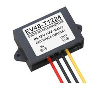 1 pcs Convertidor elevador DC-DC 12V 24V(12V to 24V2A Plastic Case)