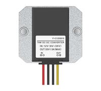 1 pcs Convertidor elevador DC-DC 12V 24V 53V 36V(12V24V Boost 53V1.5A M Al Case Input)