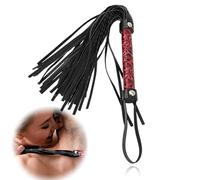 1 pcs latigo Cuerode Cuero Artificial Suave,Látigo de Cuero PU para Caballos Herramienta de Entrenamiento, Accesorios para Disfraces, Cultivo para Montar a Caballo para Deportes al Aire Libre