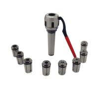 1 pcs Mandril portapinza de fresado NT40 J7316A MT2 MT3 MT4 MT5(Silver-Bore 8 mm Collet)