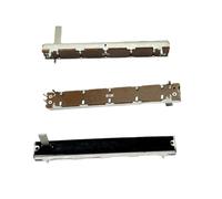 1 PCS mezclador push B10K potenciómetro push-pull deslizante recto amplificador de potencia mezclador fader 75MM, eje de película de carbono mono l