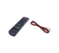 1 Pcs Replacement Remote Control & 1 Pcs 22 Gauge 15M Red Black Zip Wire AWG Cable Power Ground Stranded Copper Car