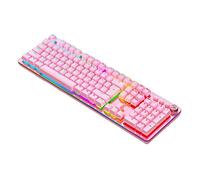 1 pedazo mecánica intercambiable teclado del juego del teclado LED retroiluminado resistente al agua