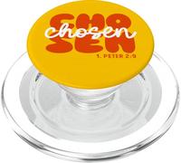 1. Pedro 2:9 Diseño Cristiano elegido Jesucristo versículo bíblico PopSockets PopGrip para MagSafe