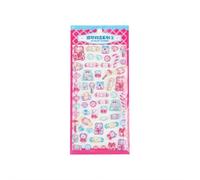 1 pegatina 3D, lindas mini calcomanías hinchadas, calcomanía en miniatura para funda de teléfono, decoración de laptop y decoración de tazas/tazas, cuaderno, álbum de recortes, bonita calcomanía