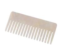 1 peine estático para el pelo, peine pequeño, champú de ducha, peine desenredante, placa rizada, vinagre, color blanco, peine de vinagre, peine geométrico, retro y Gzb821 (C, 17 x 5,2 cm)
