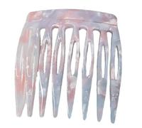 1 peine lateral para el cabello de estilo francés para mujeres y niñas, accesorios de cabello de acetato de sujeción segura y elegante