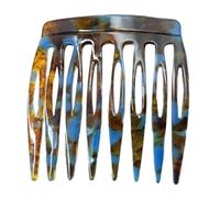 1 peine lateral para el cabello de estilo francés para mujeres y niñas, accesorios de cabello de acetato de sujeción segura y elegante