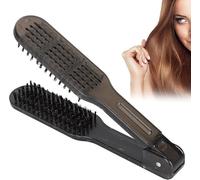 1 Peine Para El Cabello Y 1 Garra De Limpieza, Cabello Liso Y Peine Para El Cabello Liso, Cepillo Para El Cabello Liso De Doble Cara, Peine Para El Cabello Rizado De Melena (Negro).