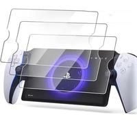 1 película protectora de pantalla para Sony PlayStation Portal Gaming de vidrio templado 9H Premium, borde recto