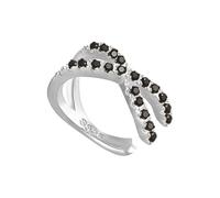 1 pendiente de plata de ley con forma de cruz para mujer, pequeños pendientes de clip para mujer, Piedra