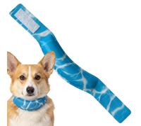 1 pezzo * collare rinfrescante per caTubo da Collo Antisurriscaldamento - Raffreddatore Canino Regolabile e Traspirante - Adatto a Caldo Spiaggia Passeggiate Viaggi Uso Quotidiano Avventura all'Aperto