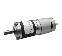 1 Piece Miniature Planetary corriente continua Gear Motor 1 2V 24V Adjustable Speed Can Be Reversed High Torque Low Speed Small Motor High Life(24v 1600rpm 1kg)