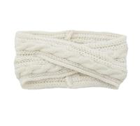 1 Piece Winter Cross Headband Knitted Chunky Elastic Crochet Turban Ear Warmer Headwrap For Women Girl Hair Accessories(Color-02)