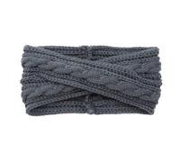 1 Piece Winter Cross Headband Knitted Chunky Elastic Crochet Turban Ear Warmer Headwrap For Women Girl Hair Accessories(Color-05)