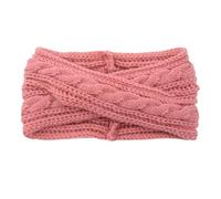 1 Piece Winter Cross Headband Knitted Chunky Elastic Crochet Turban Ear Warmer Headwrap For Women Girl Hair Accessories(Color 10)
