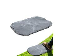 1 piedra escalonada natural para exteriores, piedra irregular de jardín, piedra de pavimento de pasarela de 12 x 16 pulgadas para decoración de césped, patio y patio