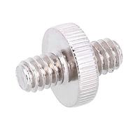 1 Pieza 1/4 Macho a 1/4 Adaptador de Conversión de Tornillo de Rosca Macho para Cámara Rótula de Bola de Trípode DSLR