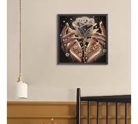 1 pieza 1 pieza 1 pieza Pintura de Diamante 5D para Adultos Principiantes Adecuada para de Pared - DIY con Diamantes de Cristal Irregulares y Redondos, Panel Decorativo a , Guía , Necesita (11.8X11.8)