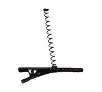 1 pieza/10 piezas de pinzas para el pelo liso para novia con accesorios para fotos de resorte, pinzas para el pelo liso negro