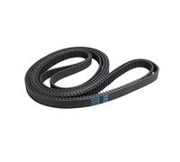 1 pieza 1470-5M-50mm Correas dentadas sincrónicas de caucho de cloropreno de par motor elevado, Longitud de la línea de paso 1470mm, 294 dientes, anchura de la correa 50mm