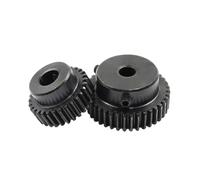 1 pieza 16 dientes engranaje recto con cubo, engranaje recto con saliente, módulo 1, agujero 8mm