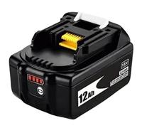 1 Pieza 18V 12.0Ah Batería De Ion De Litio Compatible con Makita DDF487 DTW700 DGA404 DTD173 DHP487 Repuesto De Batería De Herramienta Eléctrica