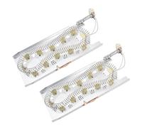 1 Pieza/2 Piezas 3387747 Elemento Calefactor For Secadora, Compatible Con Whirlpool, Compatible Con Kenmore, Compatible Con Maytag, Calentador De Secadora 220 V 5400 W(2PCS)