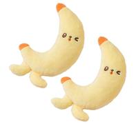 1 pieza/2 piezas de juguete de peluche con forma de dibujos animados para recién nacidos de 0 a 6 meses, antisobresalto, ayuda para dormir, alivio de la dentición, muñeca para dormir