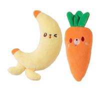 1 pieza/2 piezas de juguete de peluche con forma de dibujos animados para recién nacidos de 0 a 6 meses, antisobresalto, ayuda para dormir, alivio de la dentición, muñeca para dormir