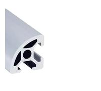 1 pieza 2020 2040 2060 3030 3060 4040 2080 20100 Ranura en T Ranura en V Perfil de aluminio Anodizado Extruido Riel de impresora 3D(2020R,500mm)