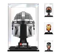 1 Pieza 20x20x25cm 3 mm Vitrina Acrílica Transparente Antipolvo,para Lego Modelo 75304 75328 75349 76285 21303 40478 40648 Grand Caja de Exhibición