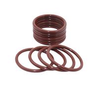 1 pieza 220x230x5mm anillos en forma de O de sellado en caucho fluorado marrón resistente al aceite, ID 220mm, DE 230mm, DS 5mm
