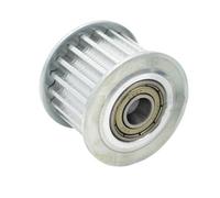 1 pieza, 24 dientes, 5M, rueda tensora de polea loca, diámetro interior de rueda 5/6/7/8/10/12/15mm con rodamiento for ancho de 15mm/20mm/25mm(Bore 8mm With teeth,For width 20mm)