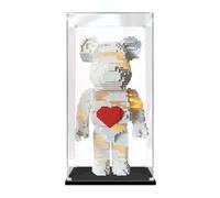 1 Pieza 25x20x40cm 3 mm Vitrina Acrílica Transparente Antipolvo,para Lego Modelo 10369 76250 75398 Grand Caja de Exhibición para Pop Mart Labubu 400% Muñeca