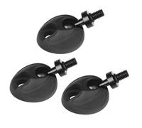 1 pieza / 3 almohadillas para el pie del trípode, adaptador de tornillo de 3/8 pulgadas para un agarre seguro, base de goma antideslizante, construcción de aleación de aluminio, patas de goma para