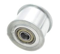 1 pieza 30 dientes 3M polea tensora rueda diámetro 5/6/7/8/10/12/15mm con rodamiento for ancho 10/15mm guía 3M engranaje síncrono HTD3M 30 dientes 30T(Bore 6mm No teeth,Width 15mm)