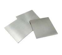 1 pieza 304 Grosor de la placa de acero inoxidable 0,3-5 mm Placas de hoja cuadrada Placas de metal planas cepilladas Placa pulida Hoja de corte láser (1.0X300X300MM)