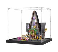 1 Pieza 30x30x30cm 3 mm Vitrina Acrílica Transparente Antipolvo,para Lego Modelo 10370 60375 75583 76261 76433 80046 Grand Caja de Exhibición para Rokr Bilibili Muñeca