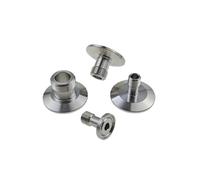 1 pieza /4“ 1/2“ 3/4” BSPP rosca macho X 1,5“ Adaptador de abrazadera triple TC Piezas macho de abrazadera triple Accesorios de tubería(G Thread,TC 50.5mm,1/4")