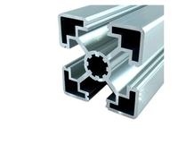 1 pieza 4545Q-10 Perfil de aluminio UE 100-800 mm de longitud 1,5 mm de espesor de pared guía lineal(300mm)